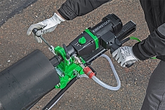 Эксплуатация установки алмазного бурения Eibenstock PLE 182 PowerLine