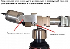 Использование аккумуляторного гидравлического аксиального пресса-труборасширителя Voll V-PexPress EH32-2Akku