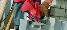 Использование ручных электрических алмазных отрезных машин Hilti DCH 230