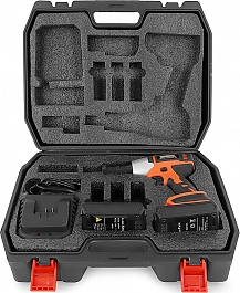 Комплектация аккумуляторного заклепочника для резьбовых заклепок Messer LW20LM Комплектация аккумуляторного заклепочника для резьбовых заклепок Messer LW20LM