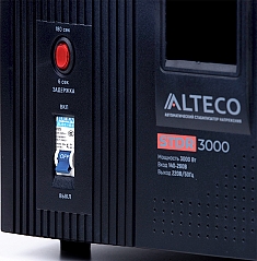 Панель управления автоматического стабилизатора напряжения Alteco STDR 3000 Панель управления автоматического стабилизатора напряжения Alteco STDR 3000