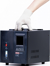 Применение автоматического стабилизатора напряжения Alteco STDR 3000 Применение автоматического стабилизатора напряжения Alteco STDR 3000